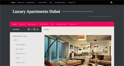 Desktop Screenshot of luxuryapartmentsdubai.com